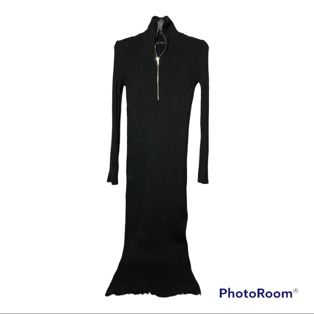 Zara knit long dress for women size M